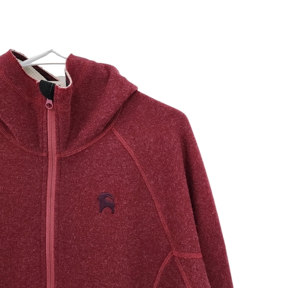 Backcountry Women's Siphon Wool Blend Full Zip Hoodie Jacket - M - Picture 2 of 5